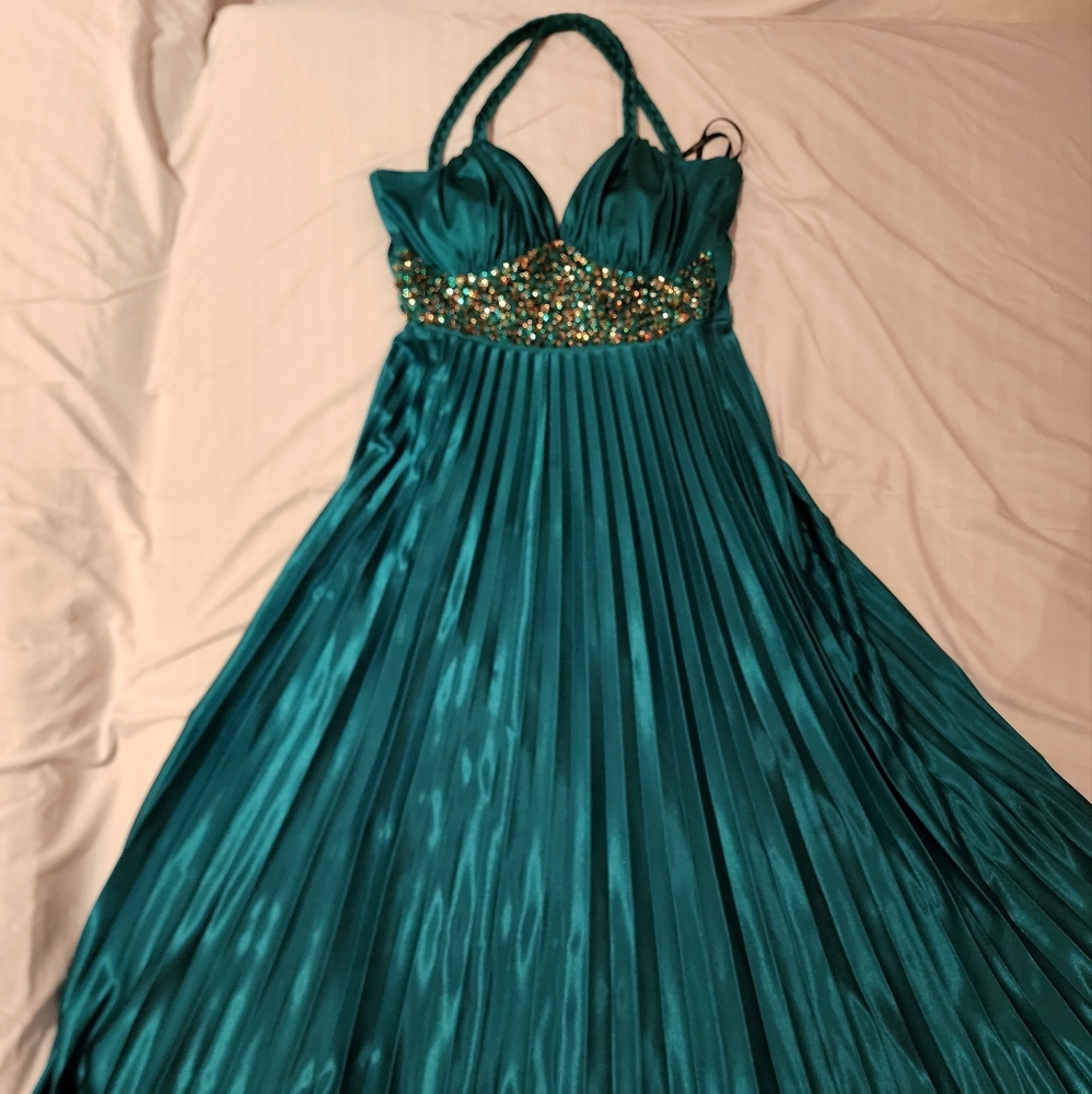 Turquoise Long Dress